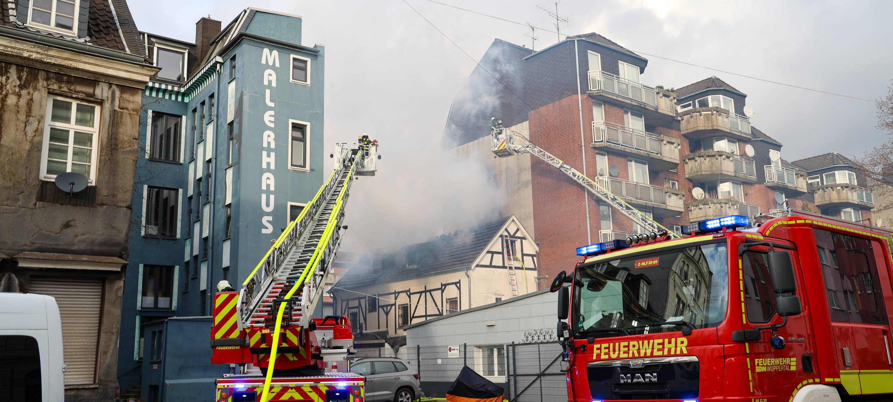 Feuer mit einem Todesopfer