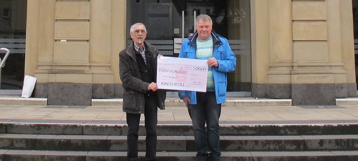 VFMG spendet 500 Euro für Kindertal