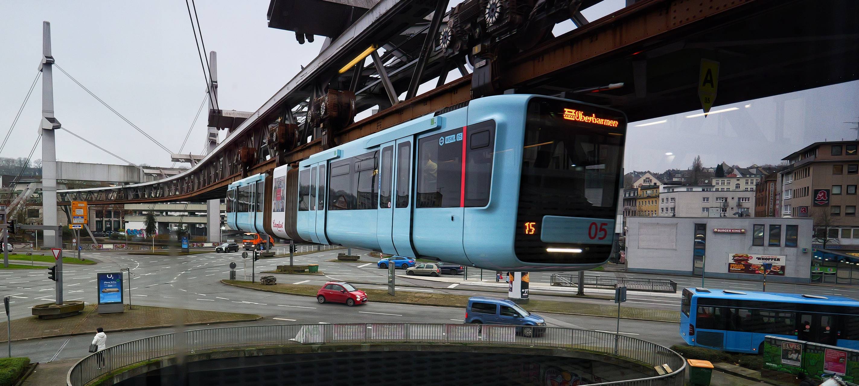 Schwebebahn-Ausfall heute Mittag