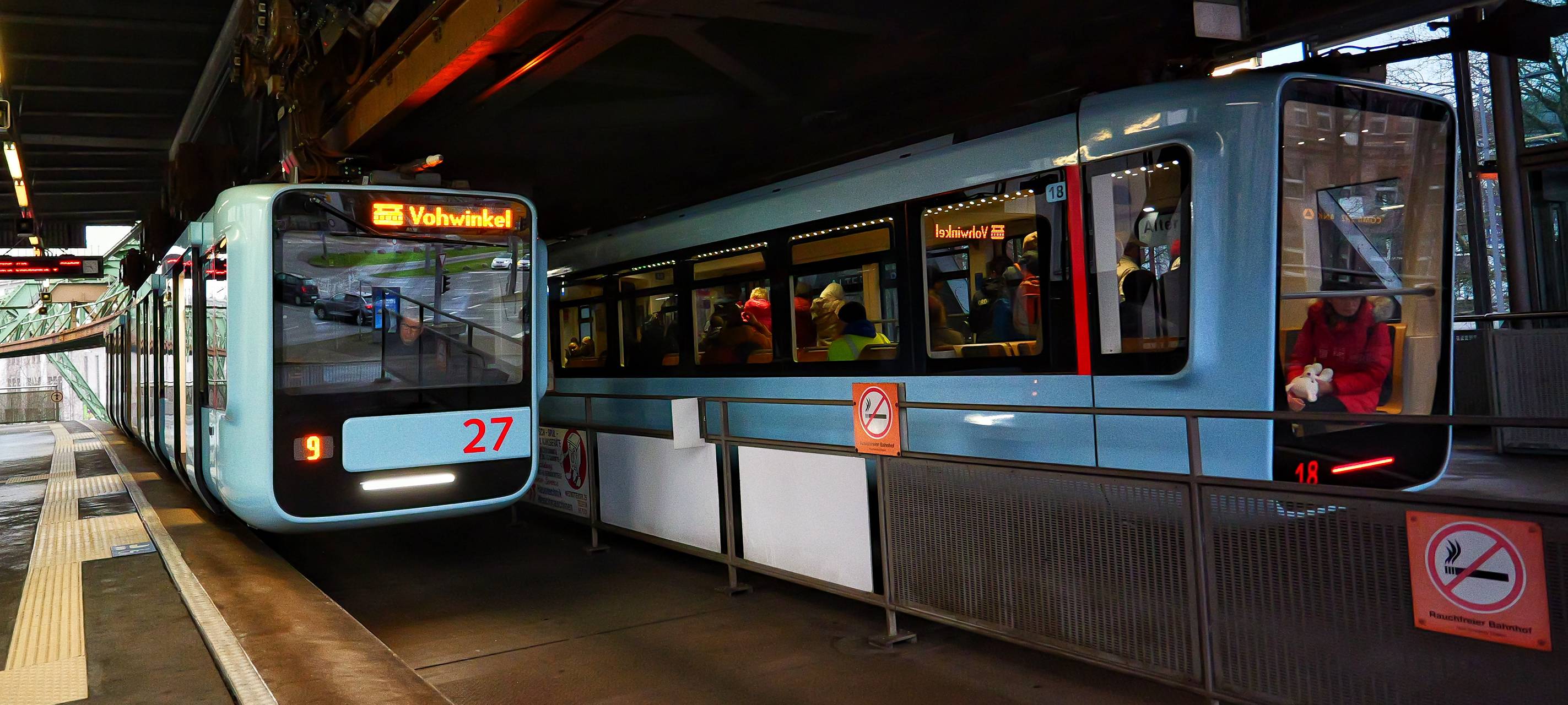 Die Schwebebahn fährt nicht