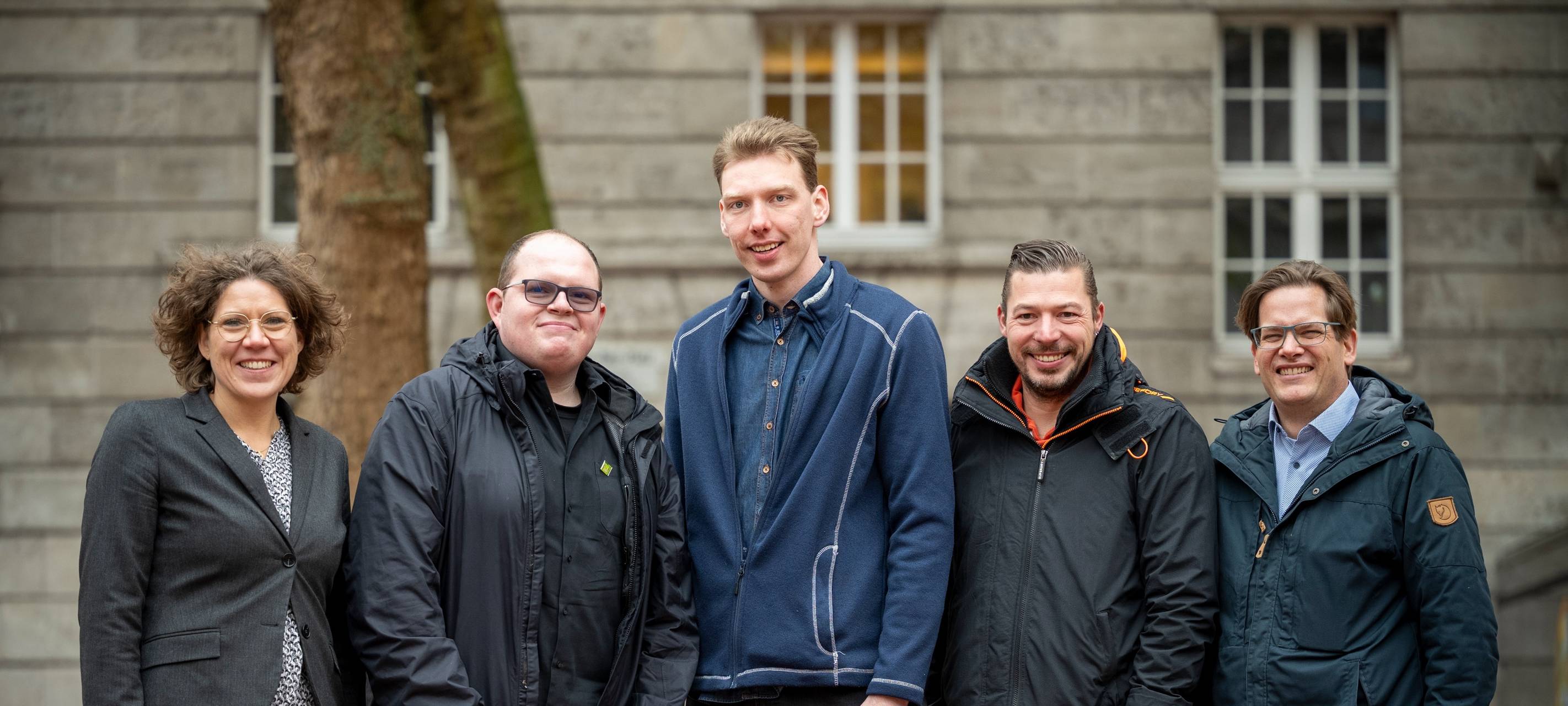 Vier neue Meister im städtischen Ressort Grünflächen und Forsten