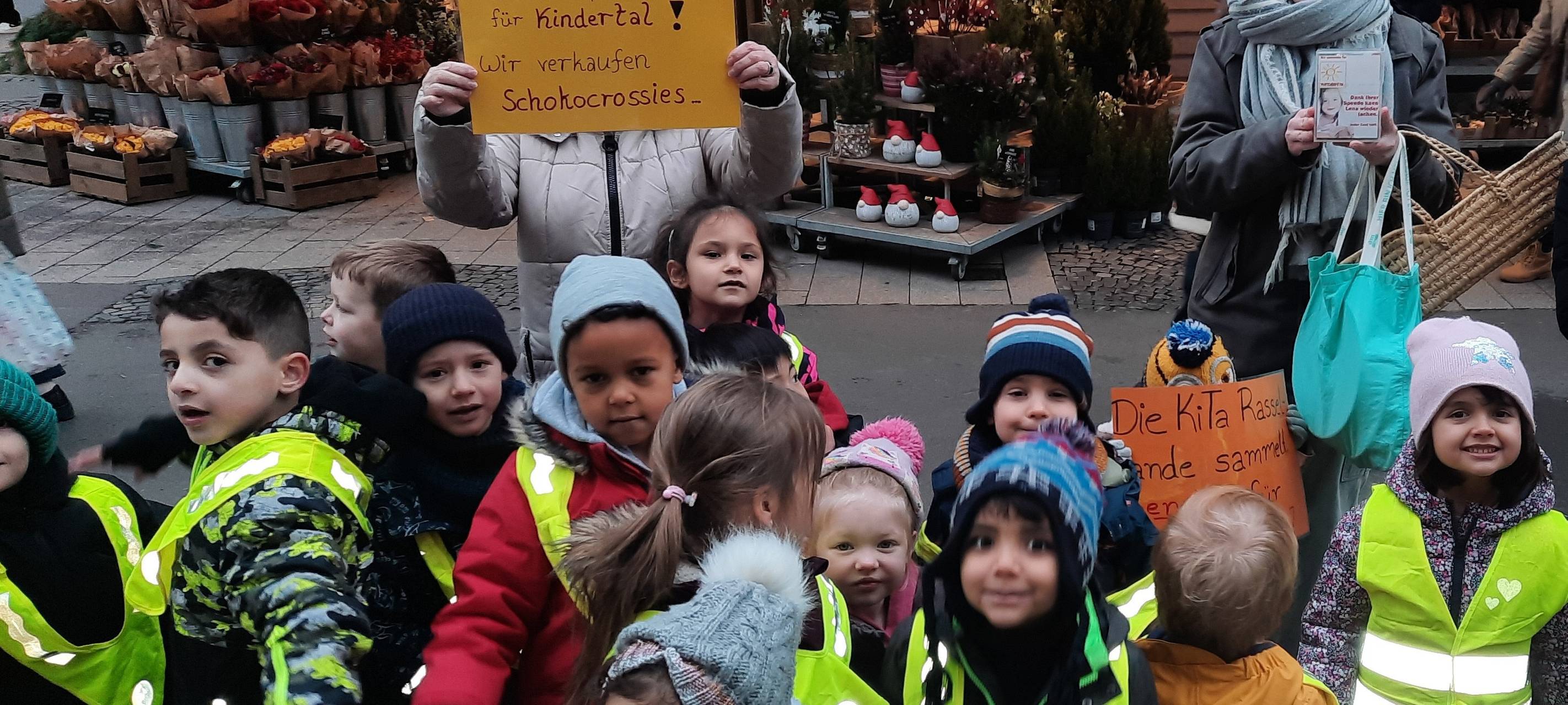 Inklusive Kita Rasselbande spendet 720 Euro