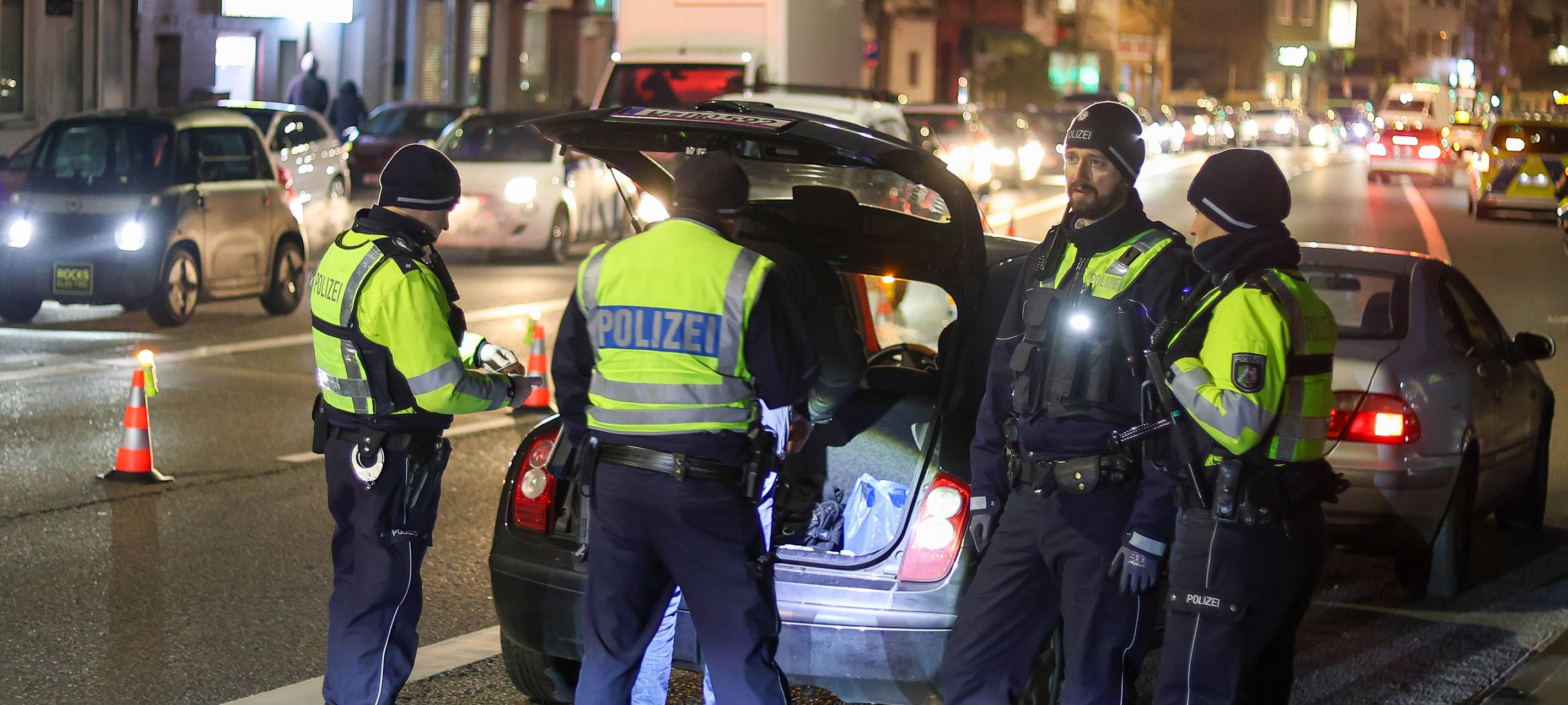 Großaktion gegen Kriminalität