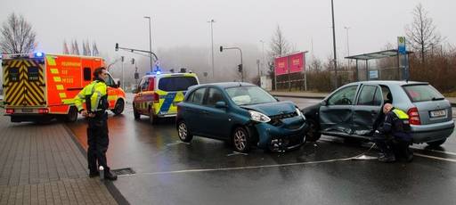 Unfall auf der Schmiedestraße