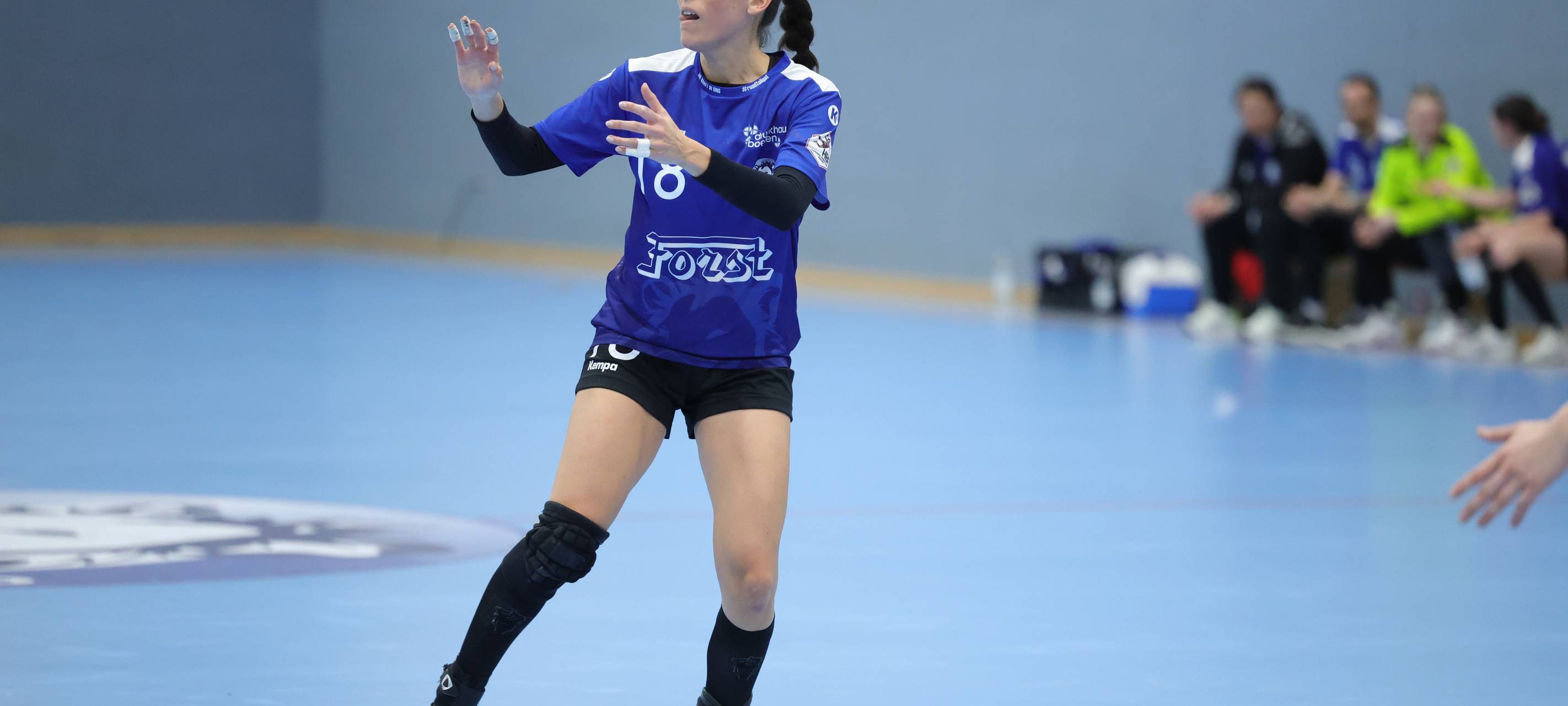 Handballerinnen in Mainz