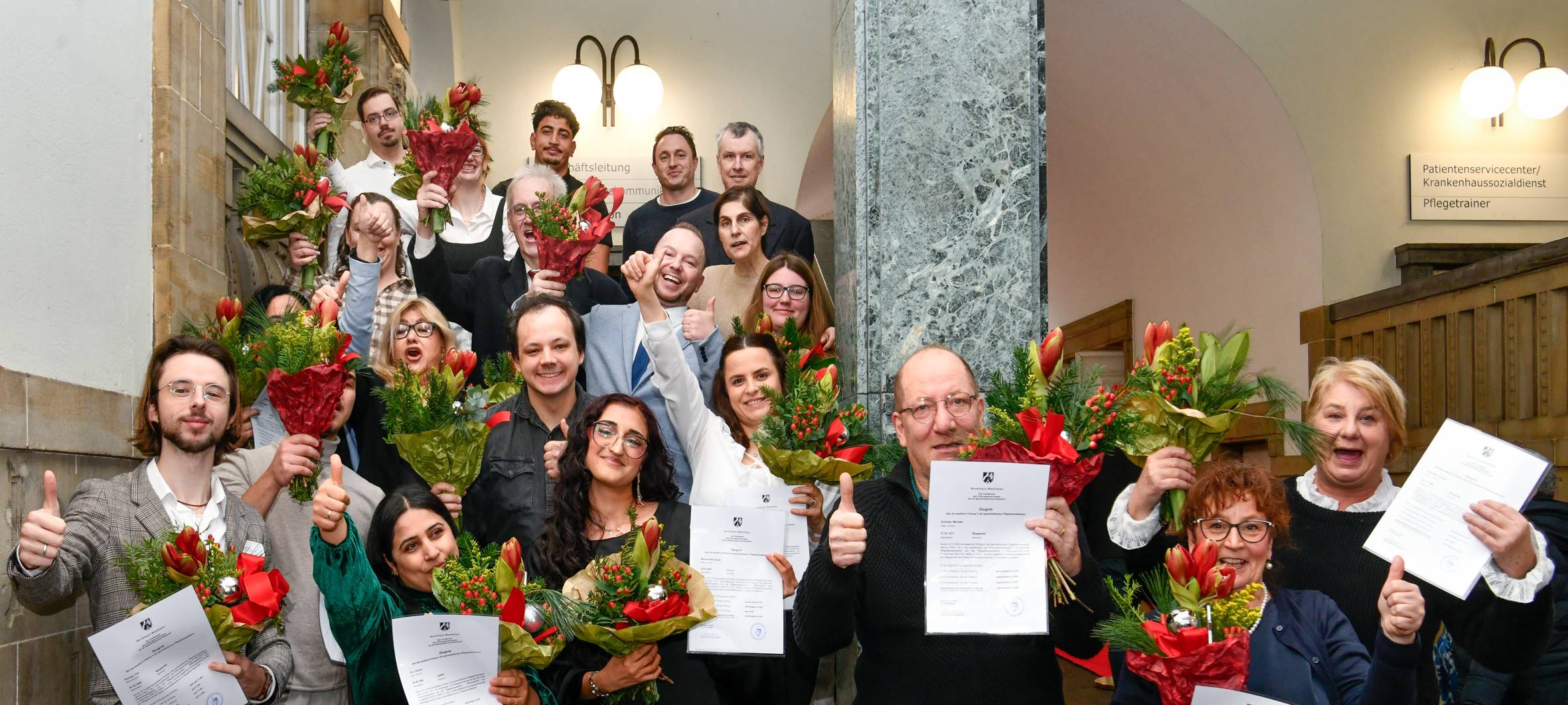 Erste Pflegeassis am Helios ausgebildet