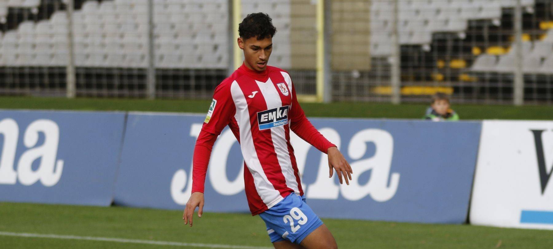 Der WSV-Spieler Yousef Qashi