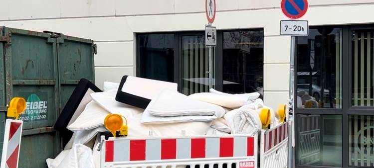 Elberfelder Hotel verschenkt Matratzen
