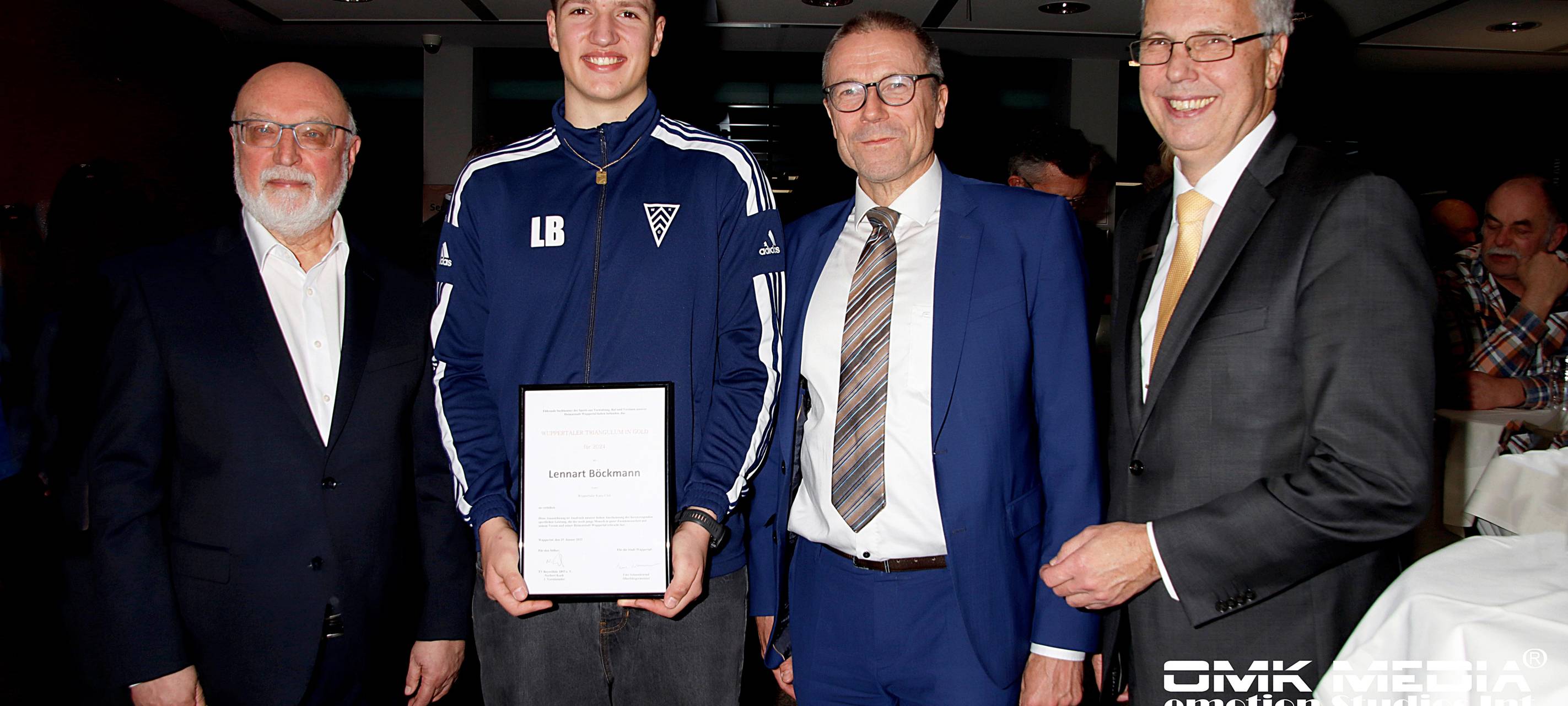 Lennart Böckmann bekommt das Triangulum