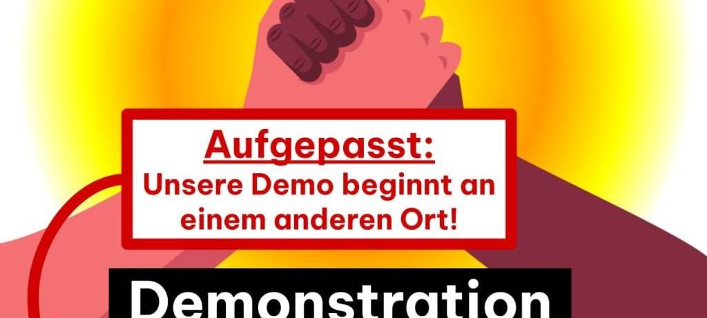 Demo auf größeren Platz verlegt
