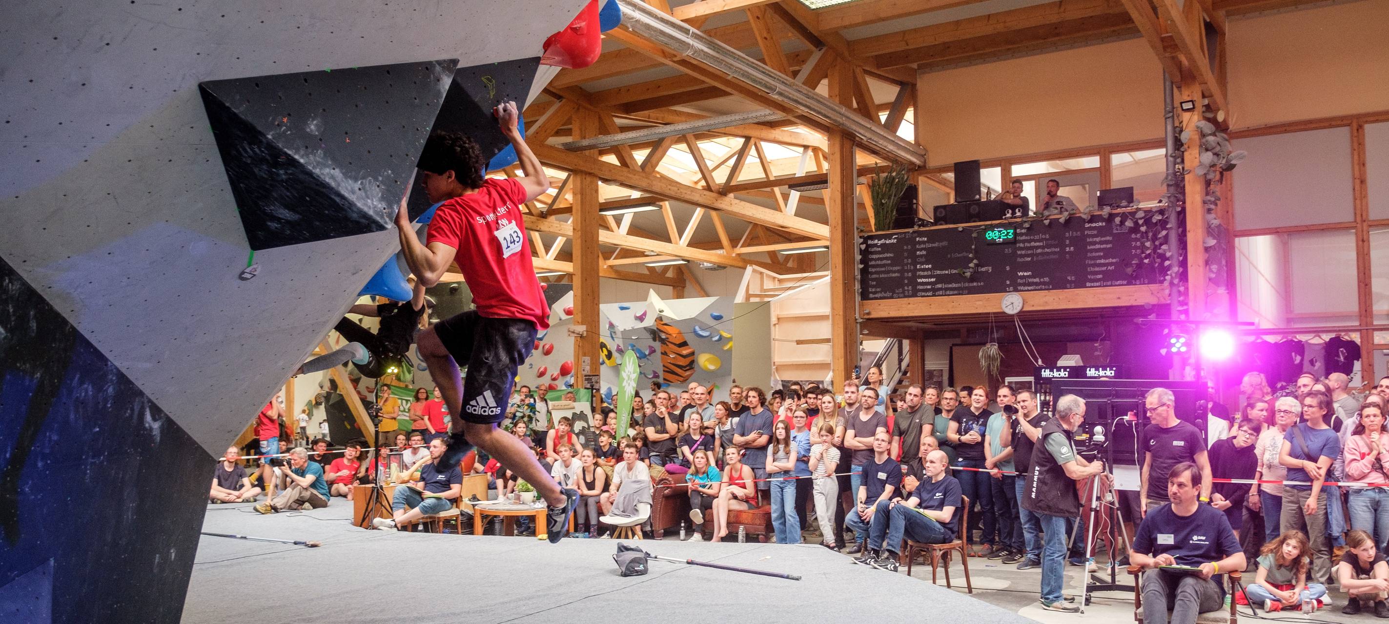 Landesmeisterschaften im Bouldern