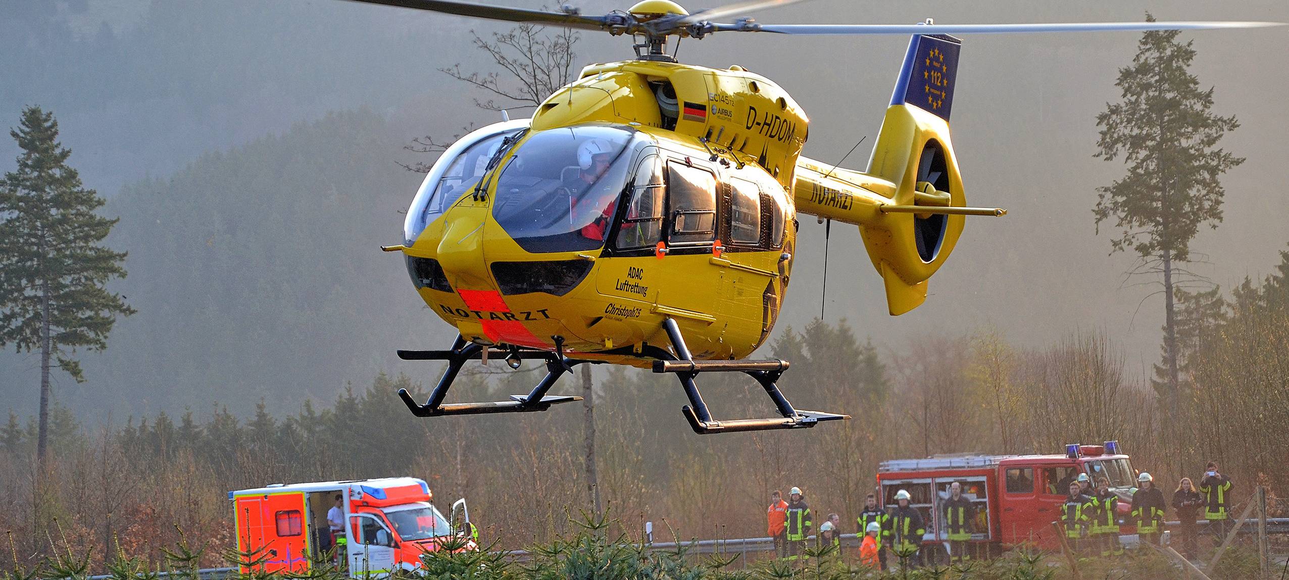 12 Mal Hubschraubereinsatz in Wuppertal
