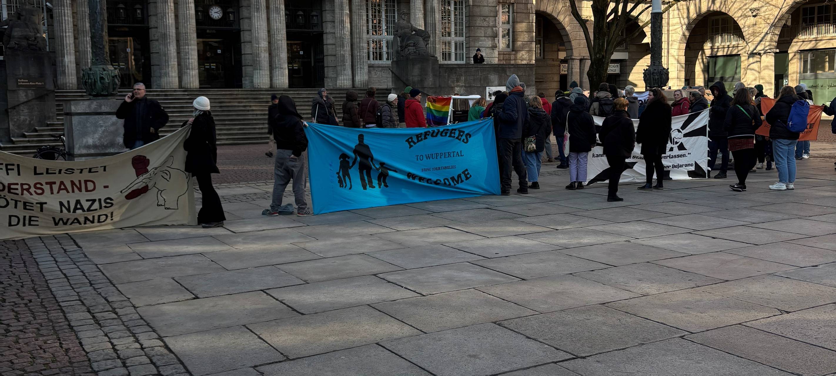 Demo gegen Bezahlkarte
