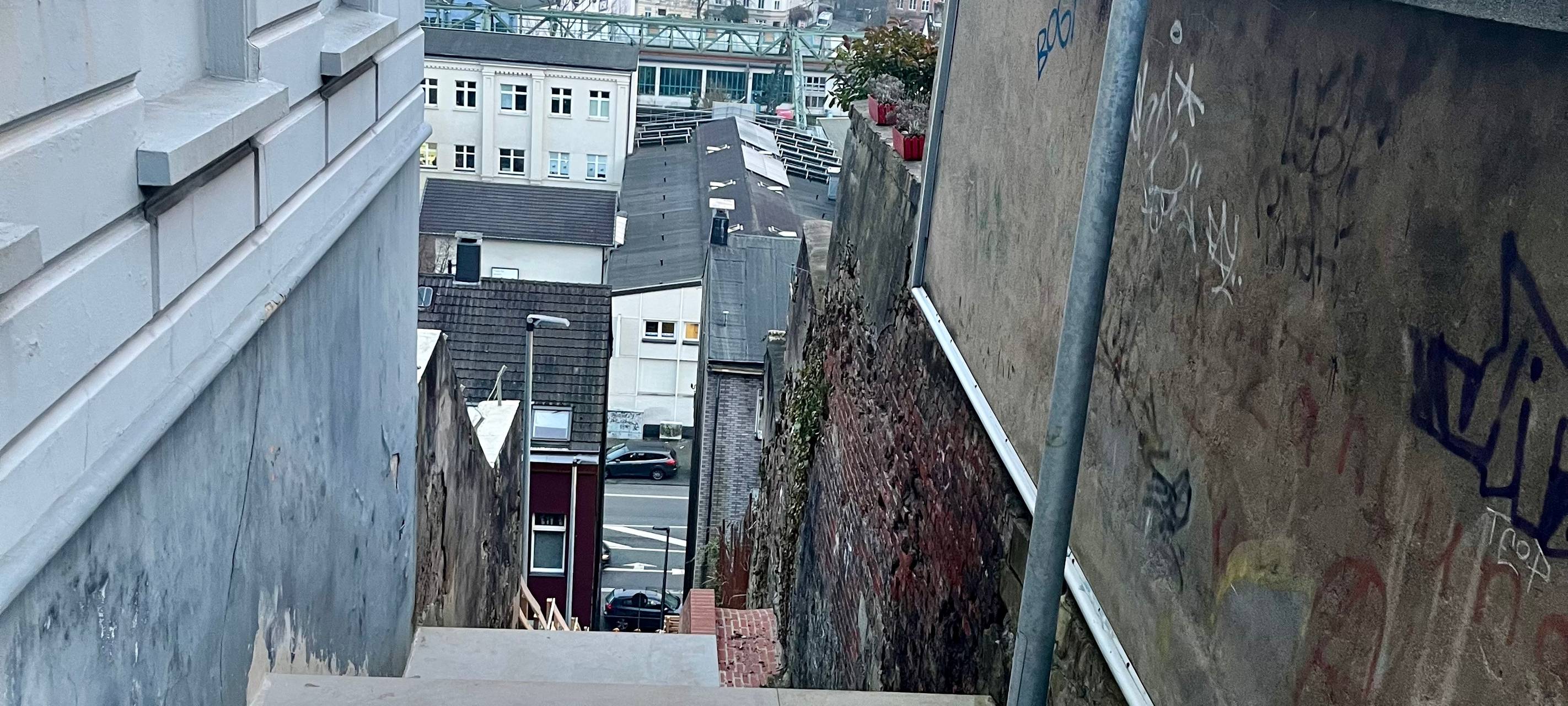 Jakobstreppe: Sanierung wird teurer