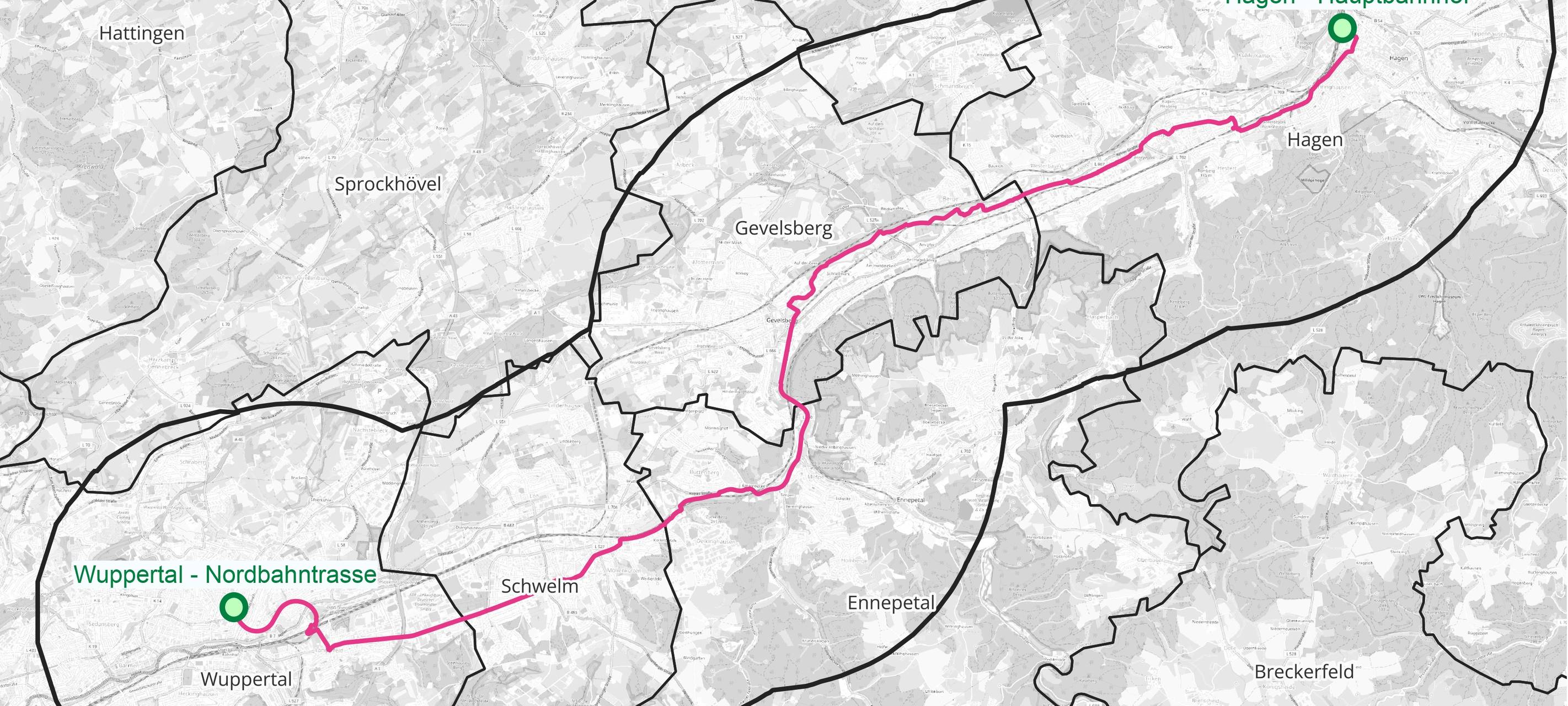 Positive Machbarkeitsstudie für neue Radverbindung