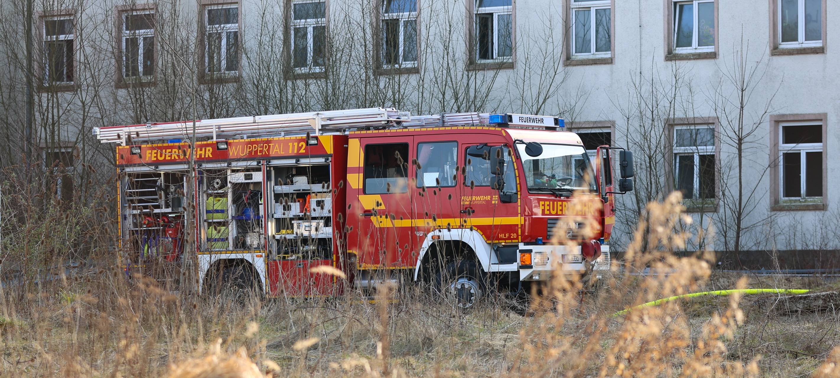 Feuer auf Lichtscheid