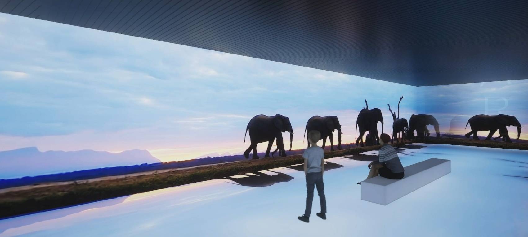 Visiodrom macht Lichtshow im Zoo