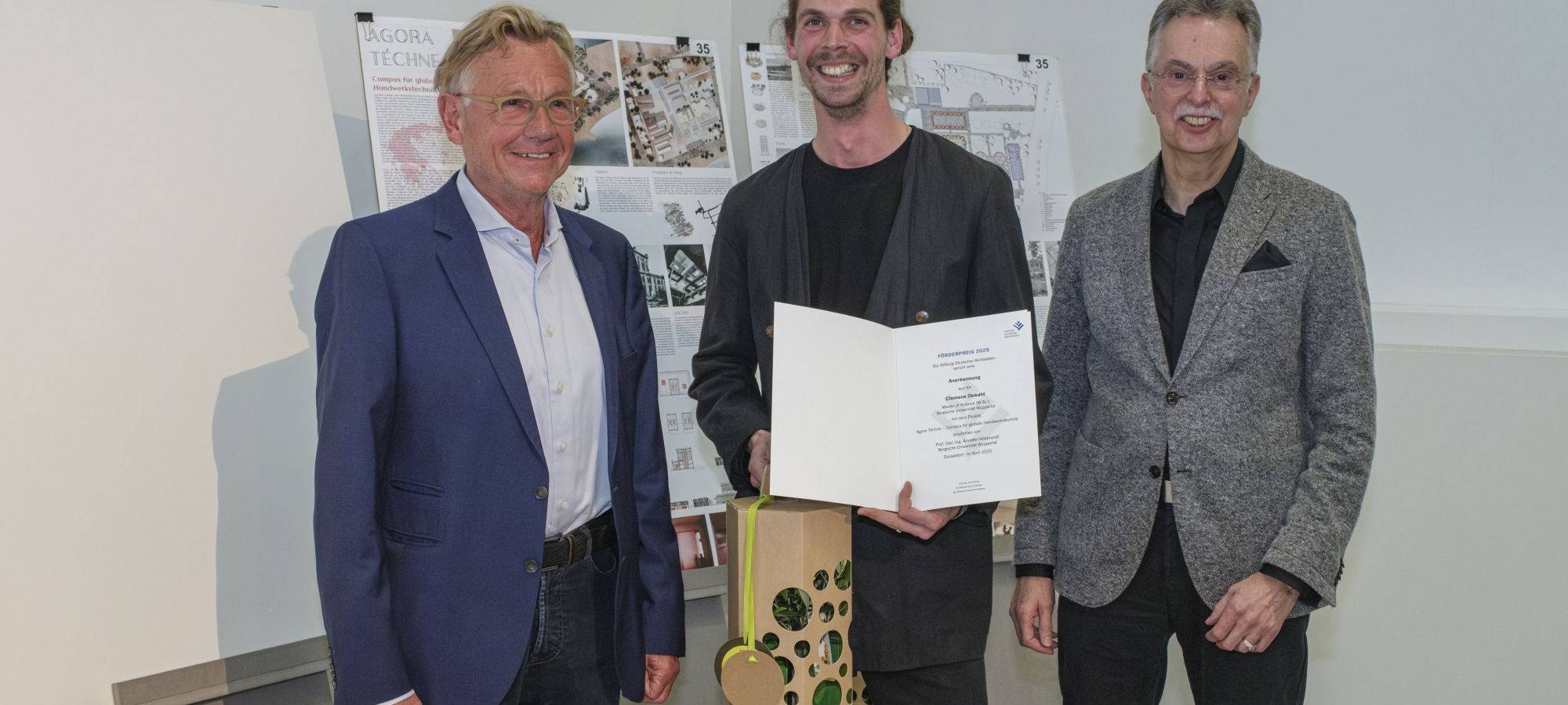 Architekturstudent bekommt Förderpreis