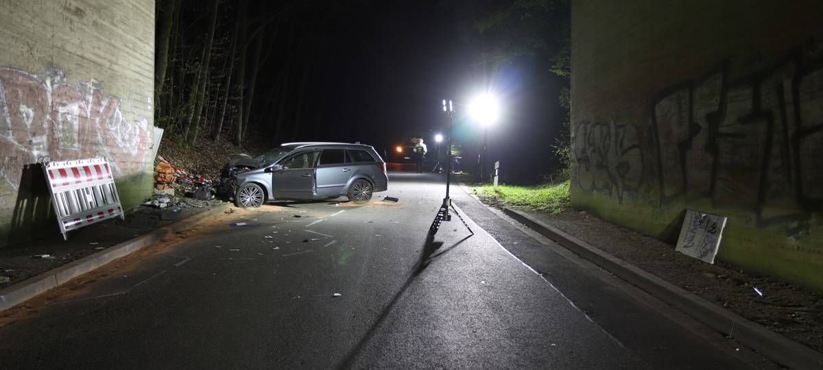 Tödlicher Unfall womöglich Folge von Alkohol am Steuer