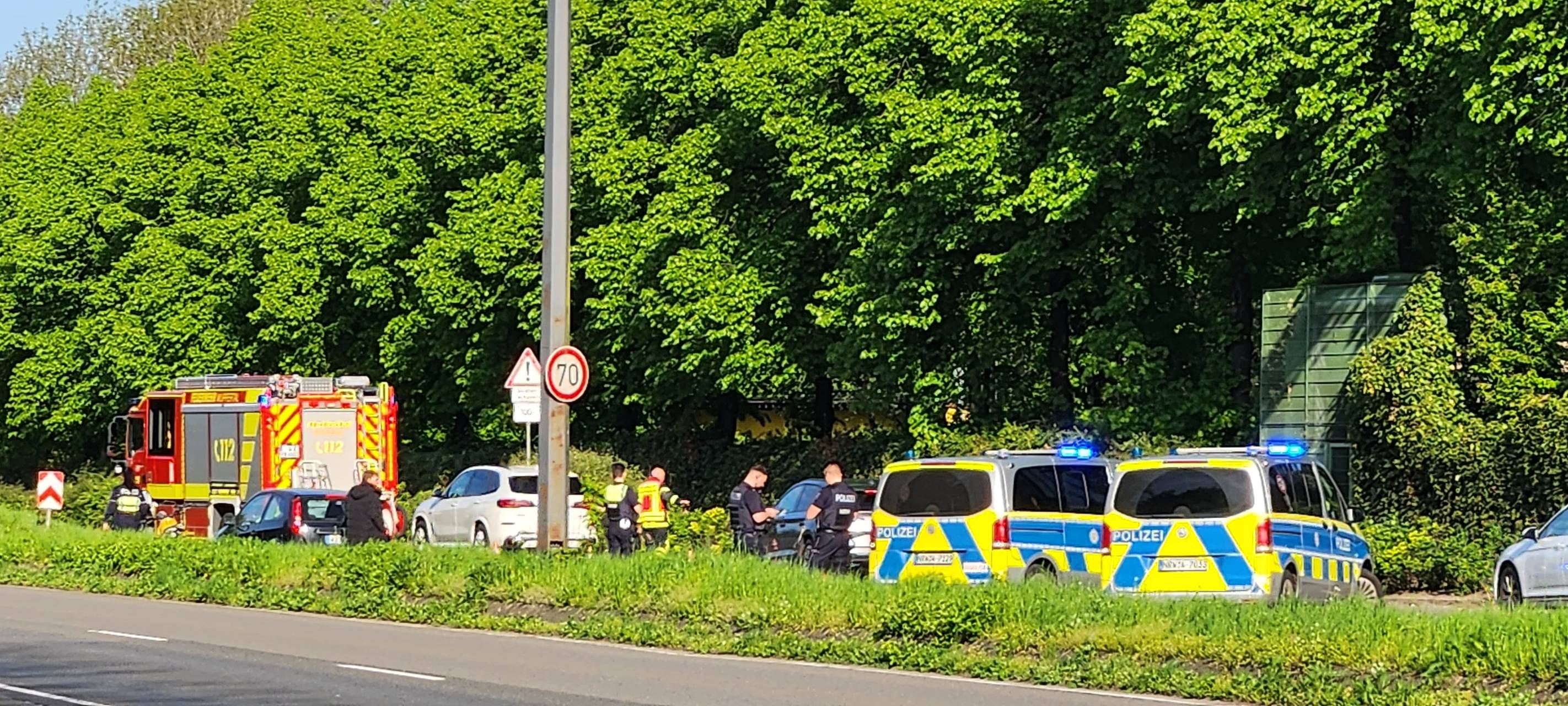 Motorrad-Unfall auf Lichtscheid