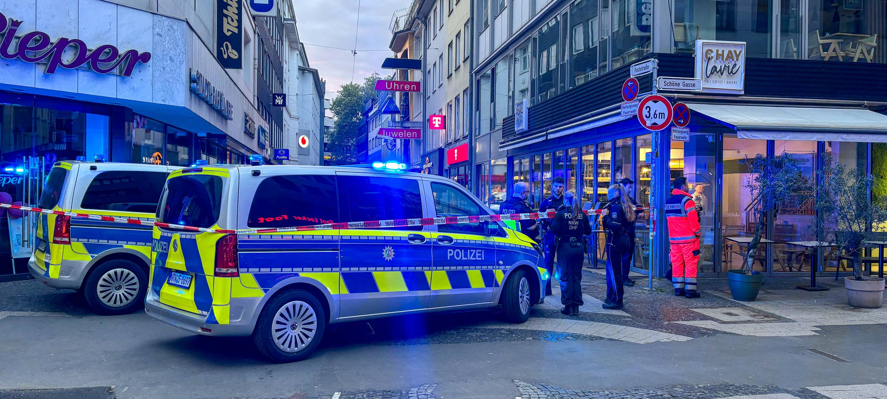 Polizei setzt Elektro-Taser in der Elberfelder City ein