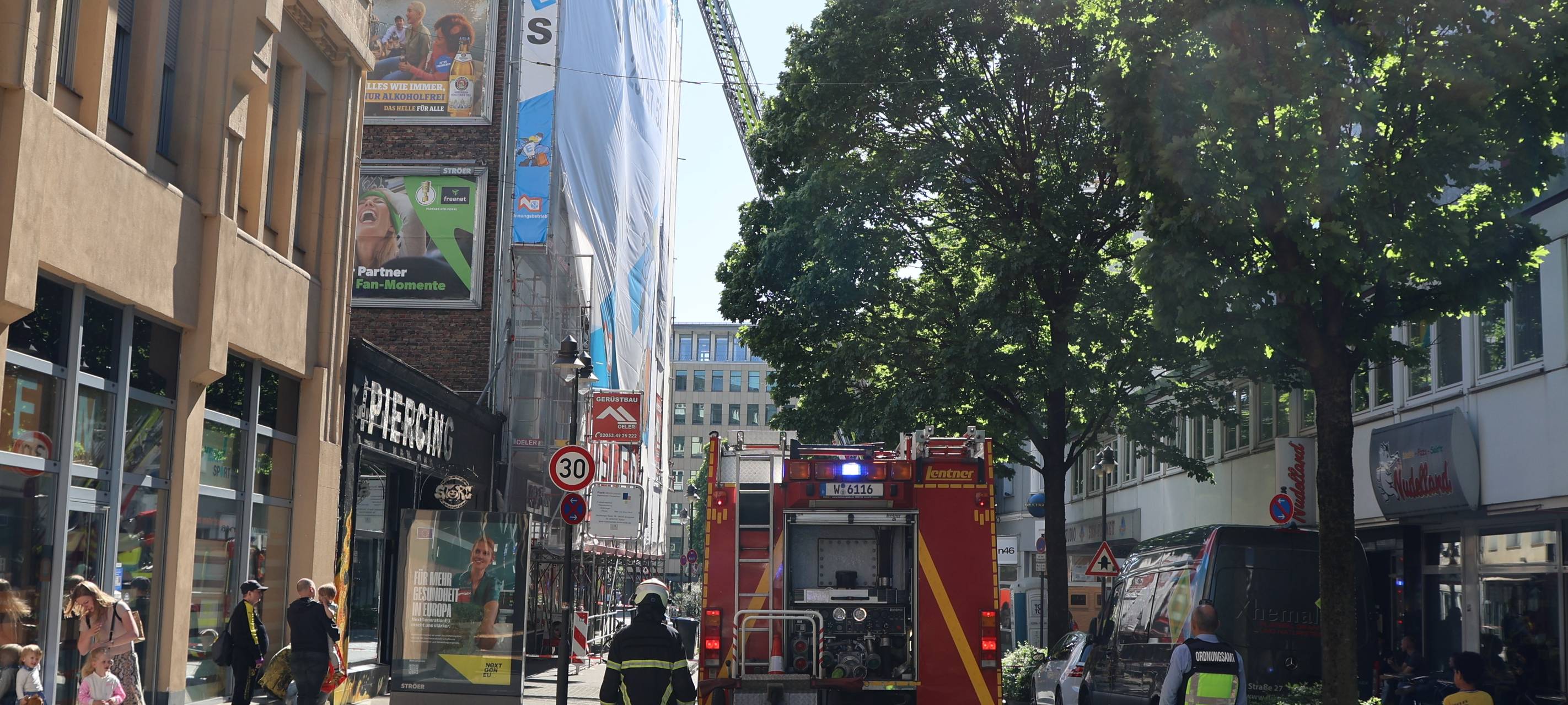 Neumarktstraße wieder frei