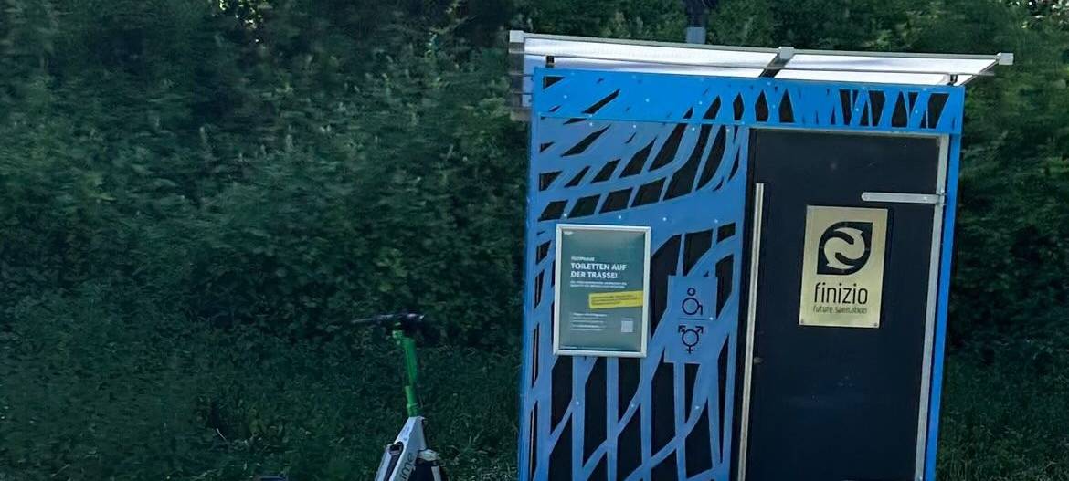 Toiletten an der Trasse