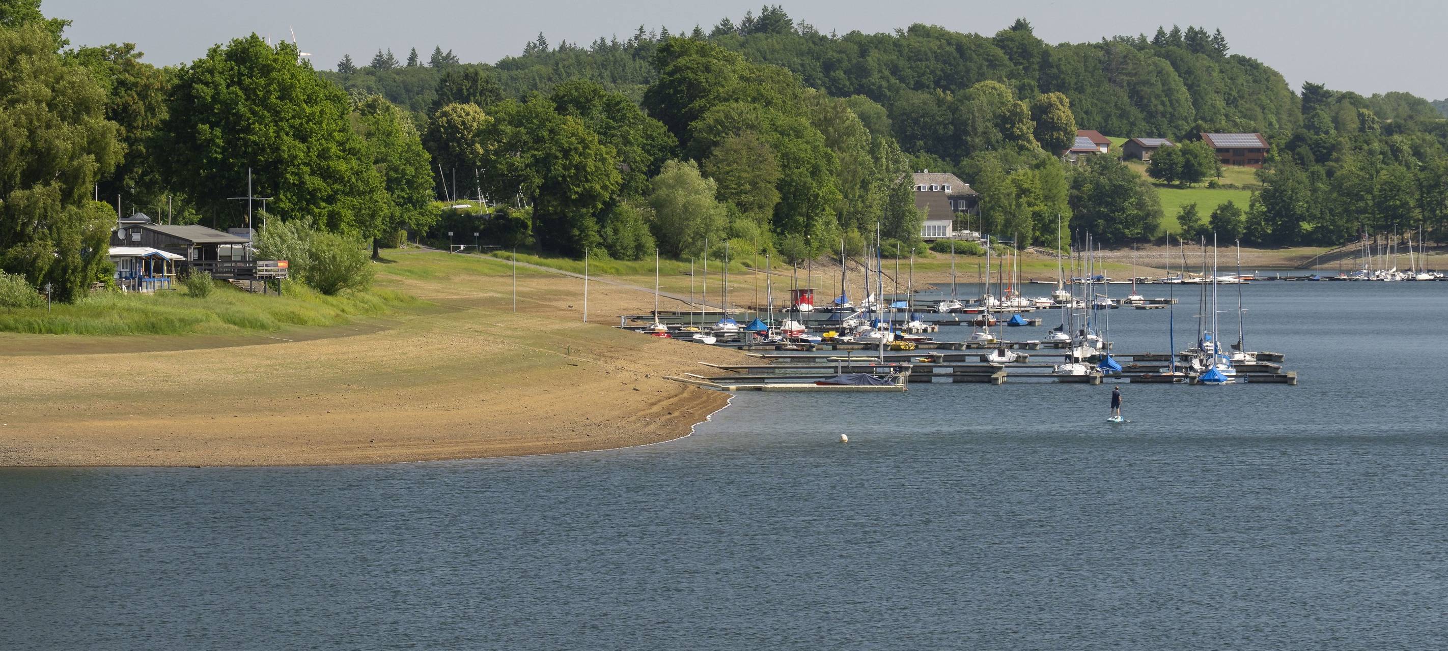 Trockenheit setzt dem Wuppergebiet zu