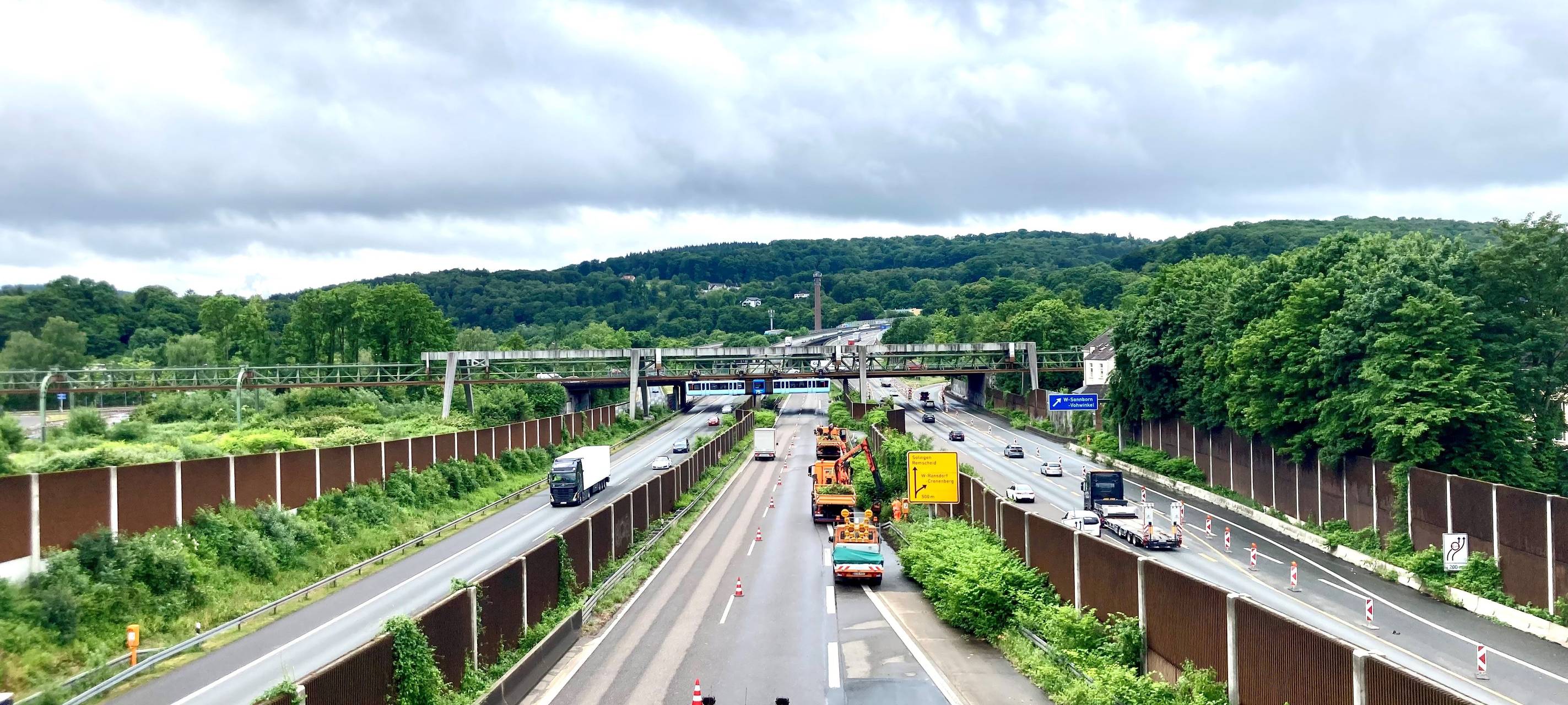 Sonnborner Kreuz: Sieben Jahre Umbau