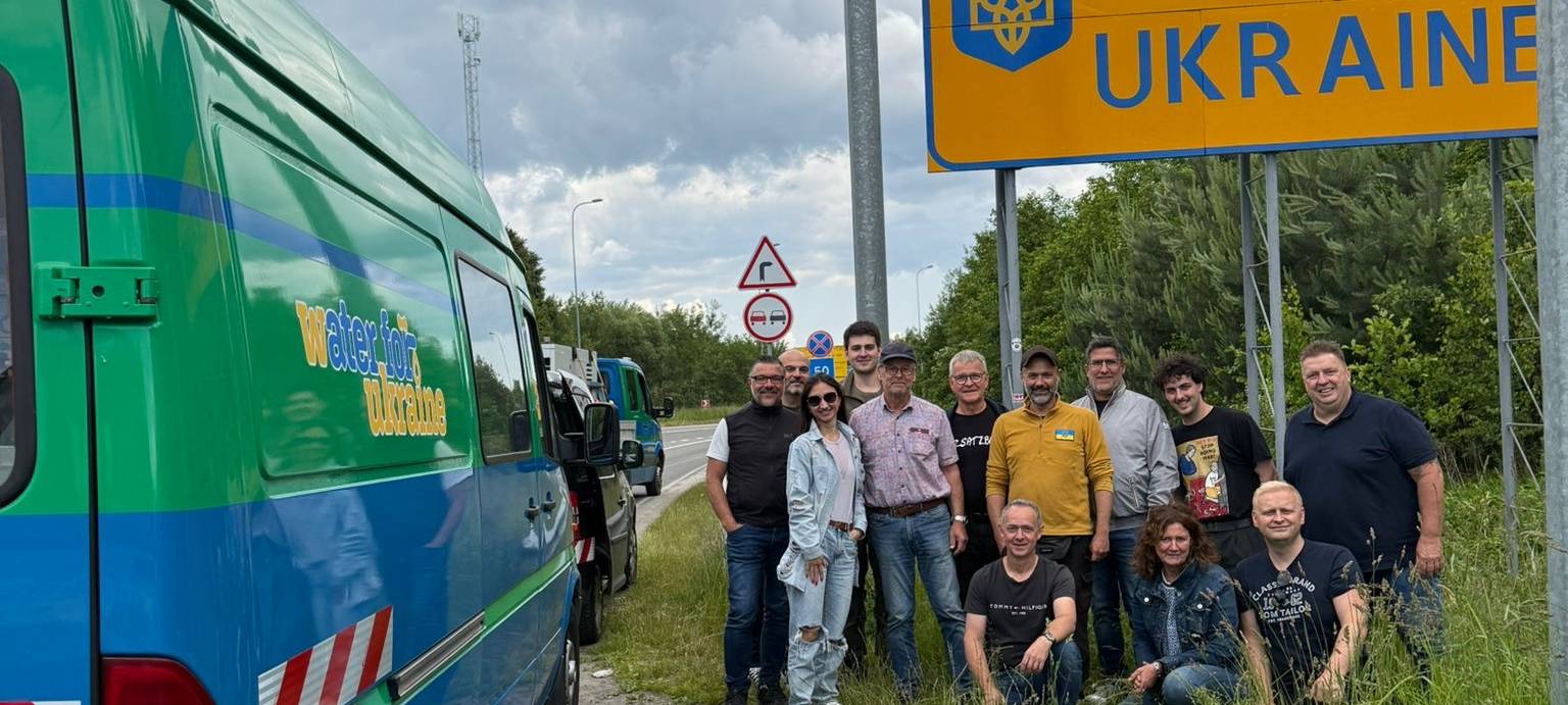 Water for Ukraine: Elmar Thyen organisiert Hilfstransporte