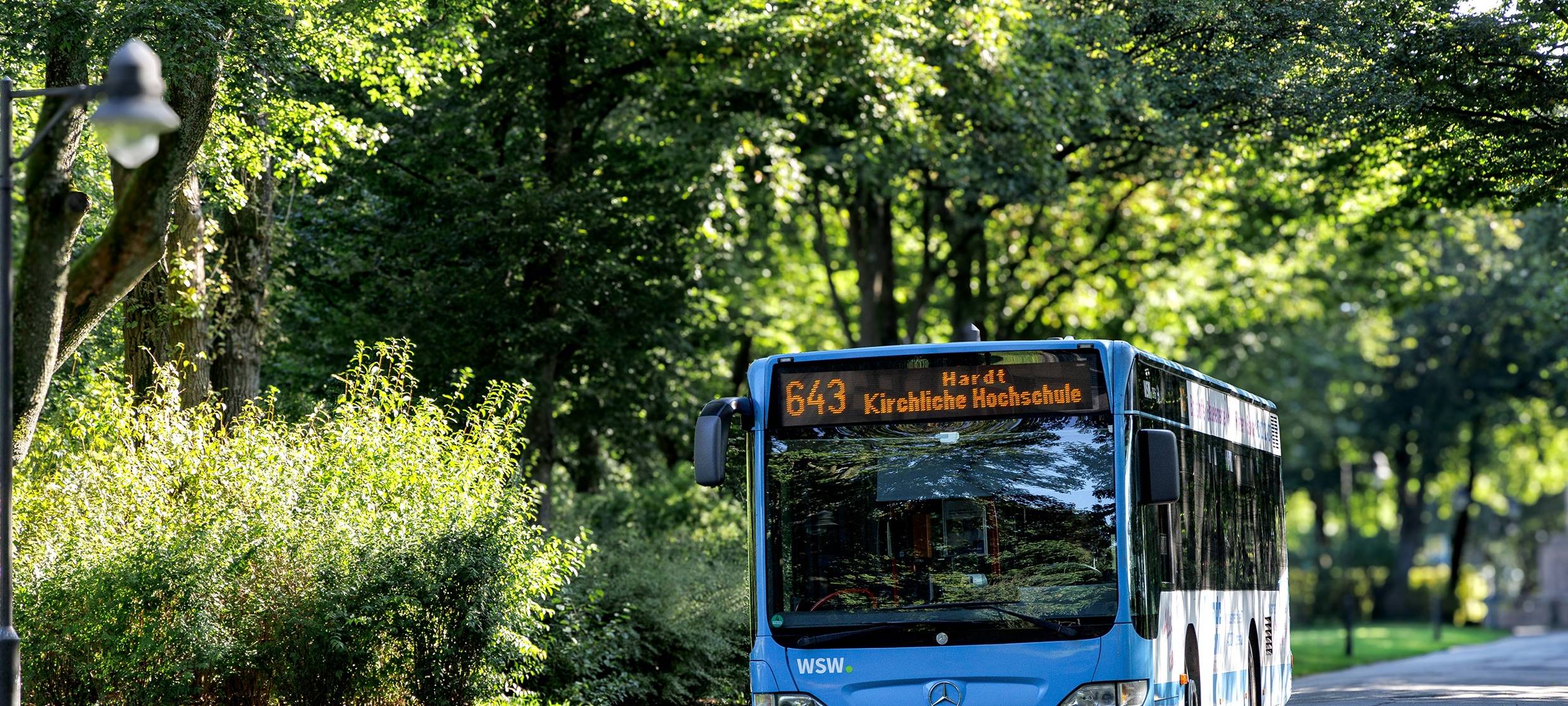 Umleitung für die Buslinie 643