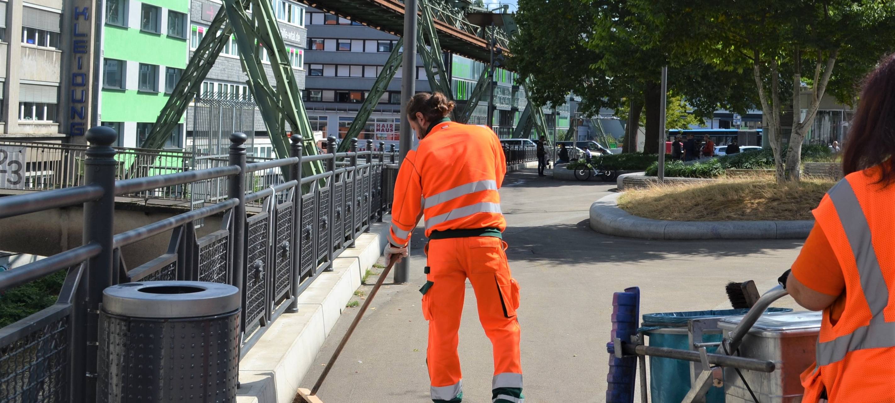 Der Döppersberg wird sauberer