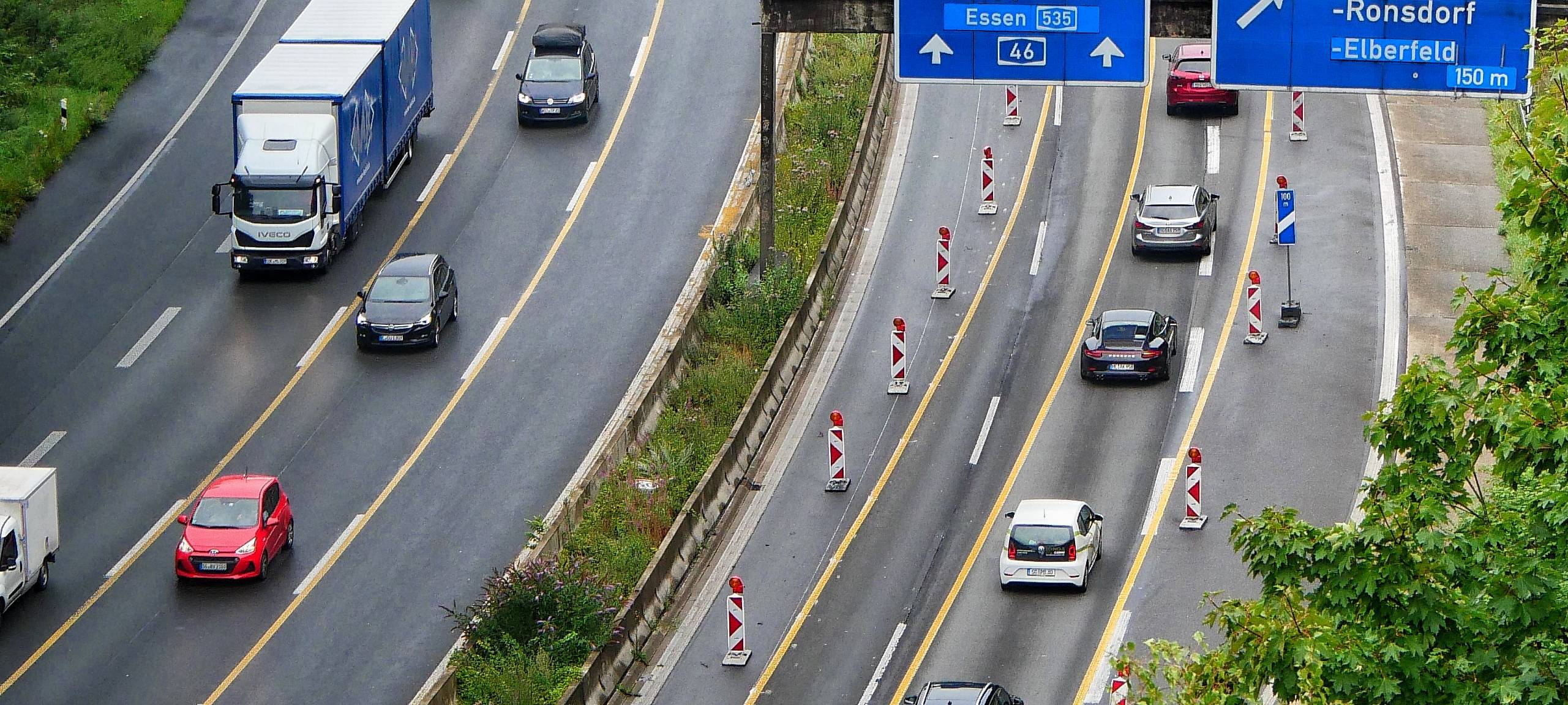 A46 am ersten Dezemberwochenende vollgesperrt