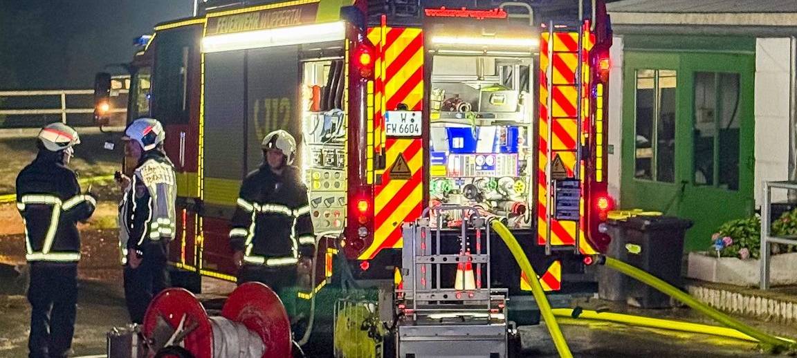 Brand am Reitstall Aprather Weg