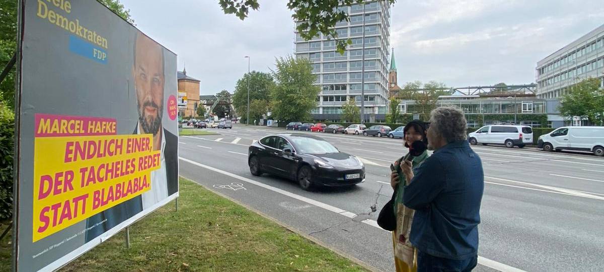 Wahlplakate aus Sicht des Grafikers