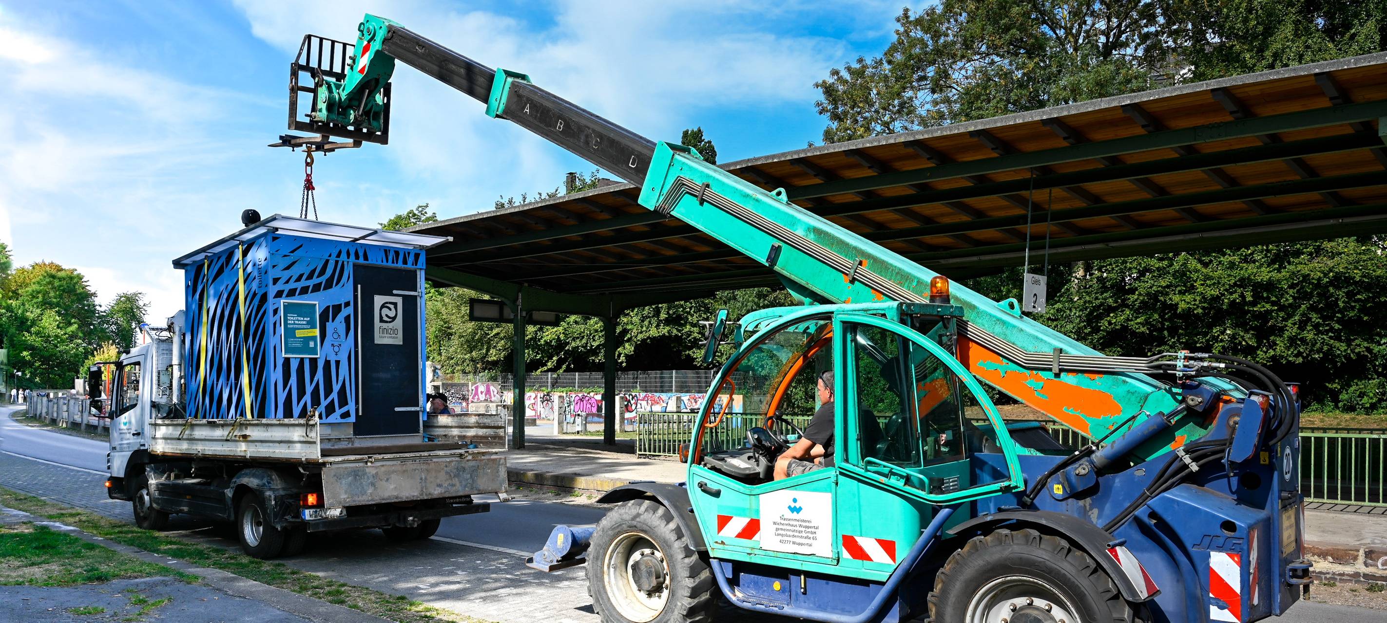 Umfrage: Wo sollen die mobilen Toiletten stehen?