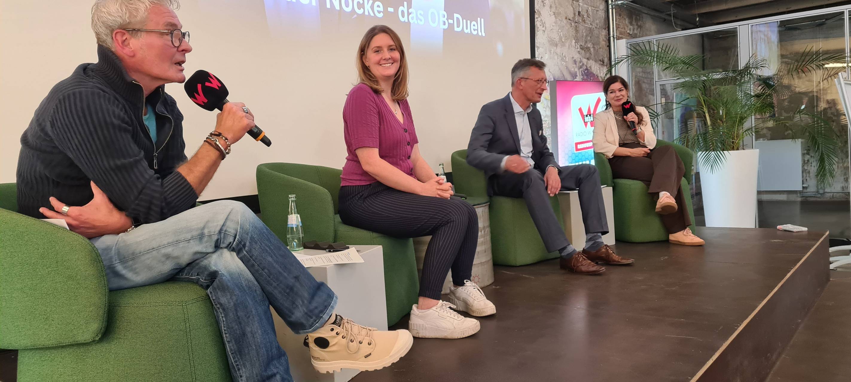 OB-Duell zur Stichwahl: Scherff kommt etwas besser an