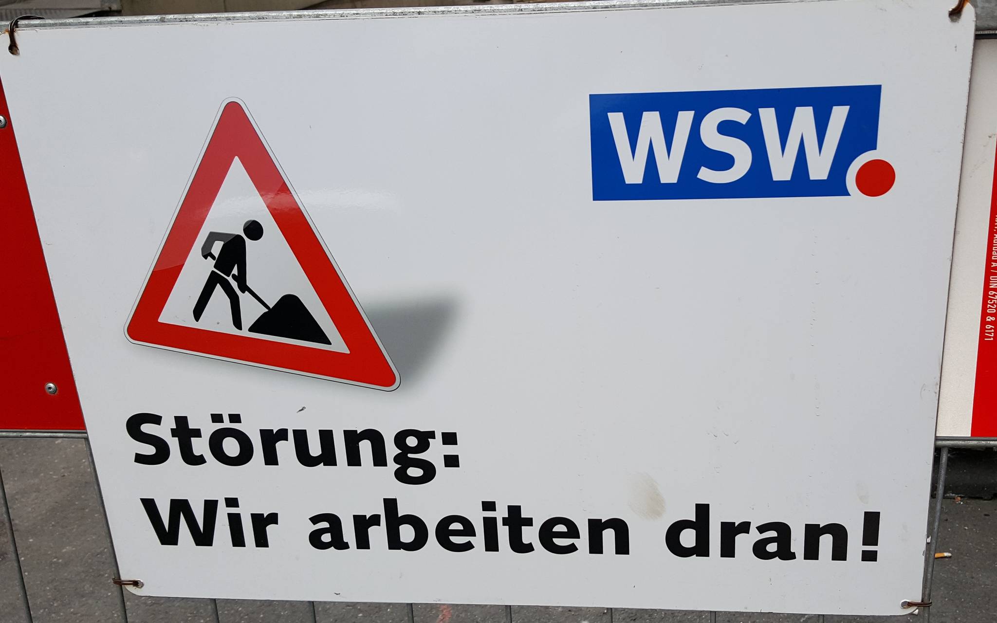 Wasserrohrbruch am Katernberg