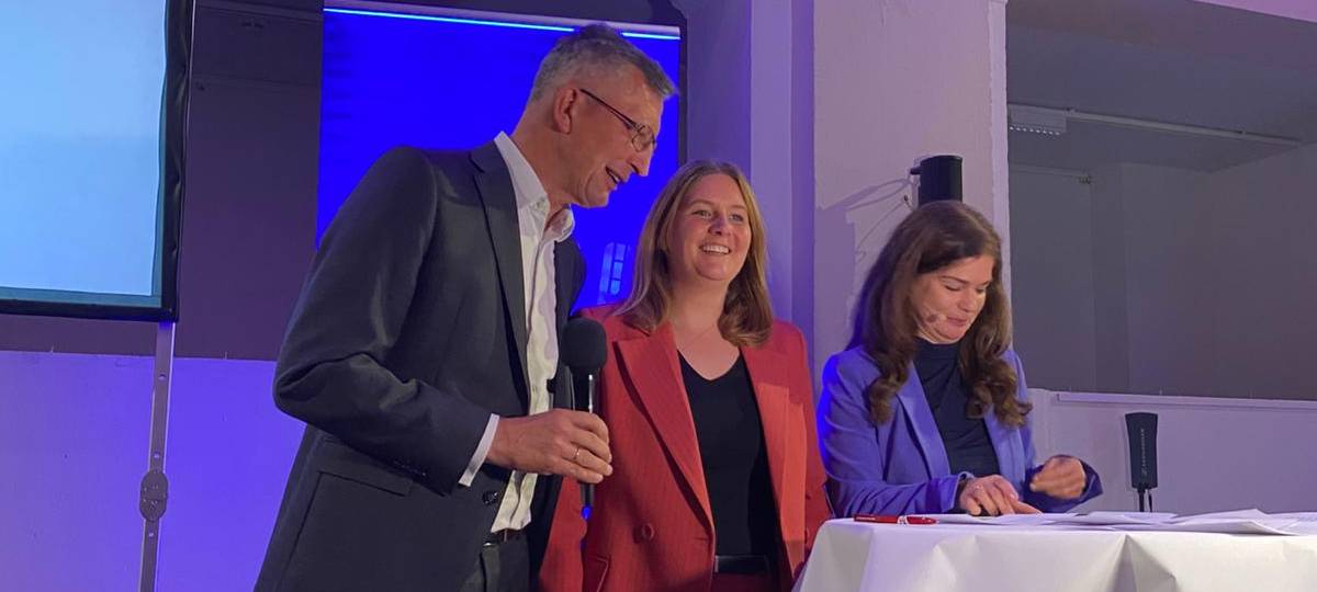 Erste Interviews: Miriam Scherff ist Oberbürgermeisterin