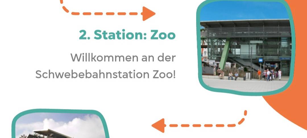 Schwebebahn-Rallye mit Tuffi