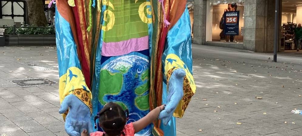 Protestaktion am Döppersberg