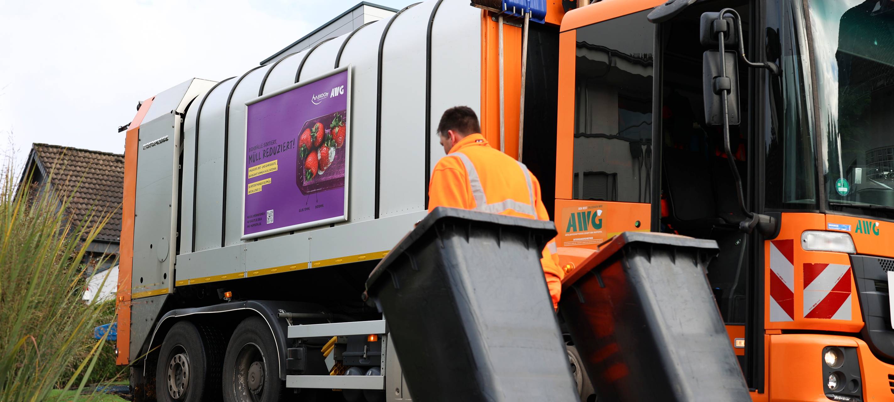 Zu viel Bio in der Restmülltonne: AWG startet Kampagne