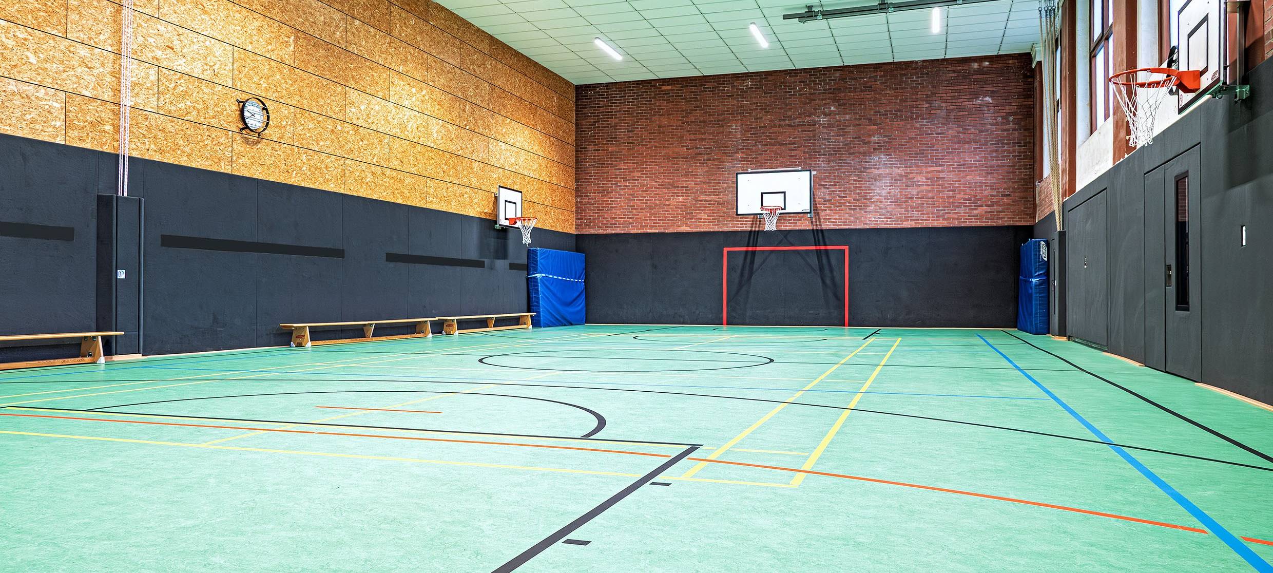 Turnhalle nach Einsturzgefahr jetzt modernisiert
