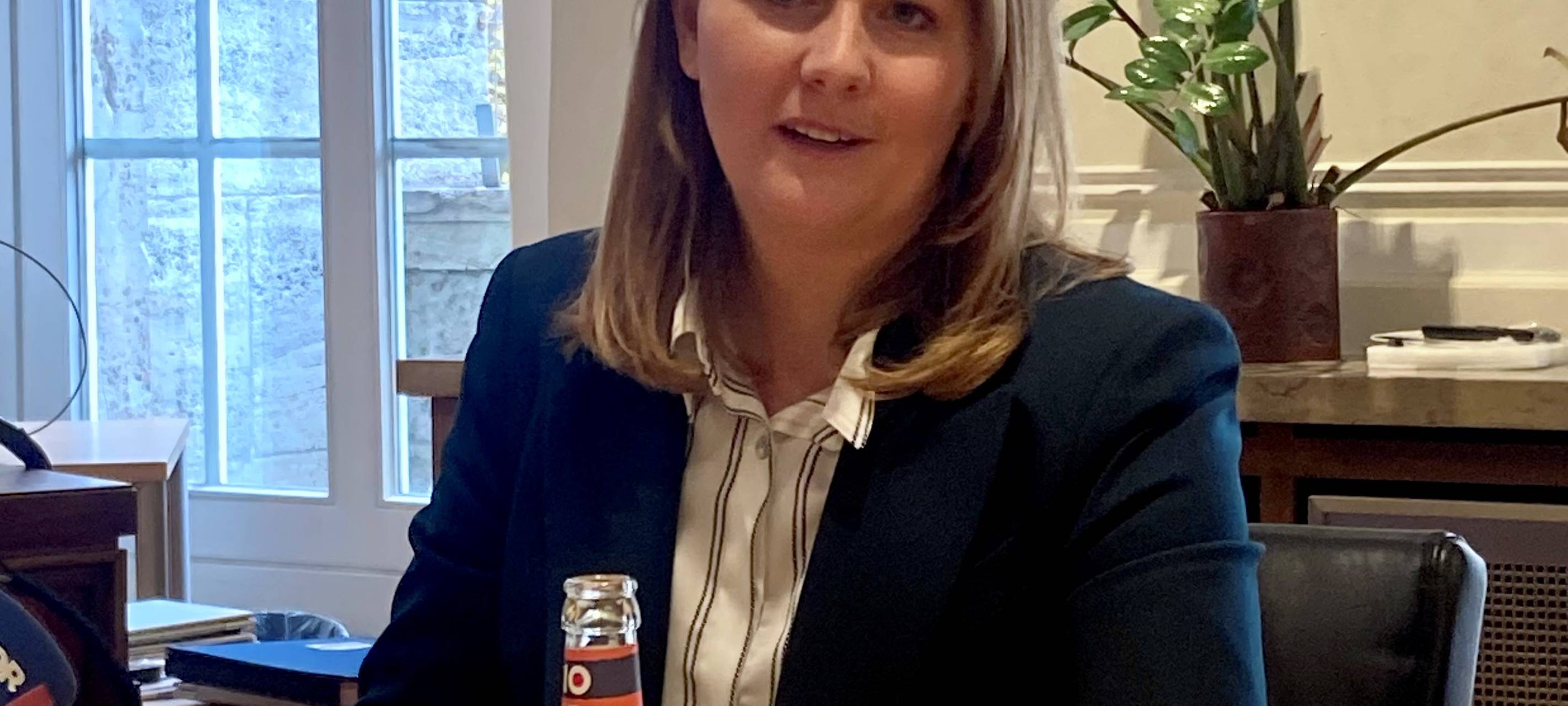 Erster Arbeitstag für OB Miriam Scherff