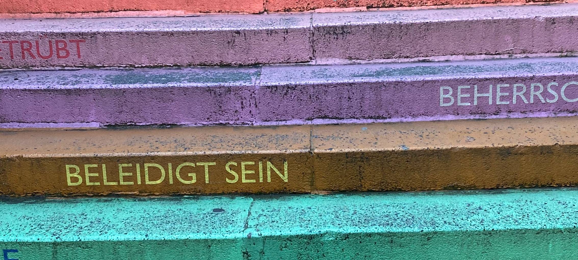 Beliebtes Fotomotiv übermalt