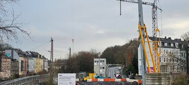 Bauarbeiten an der Waldeckstraße sind bis Jahresende durch