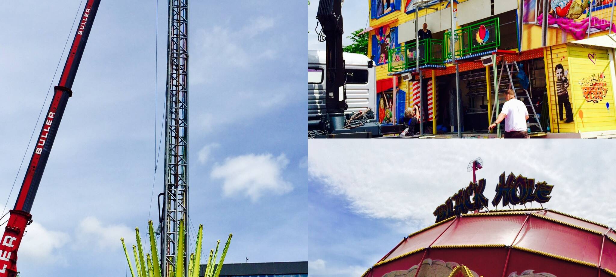 Kirmes Megakirmes 2017 Carnaper Platz sonst neben Stadion am Zoo