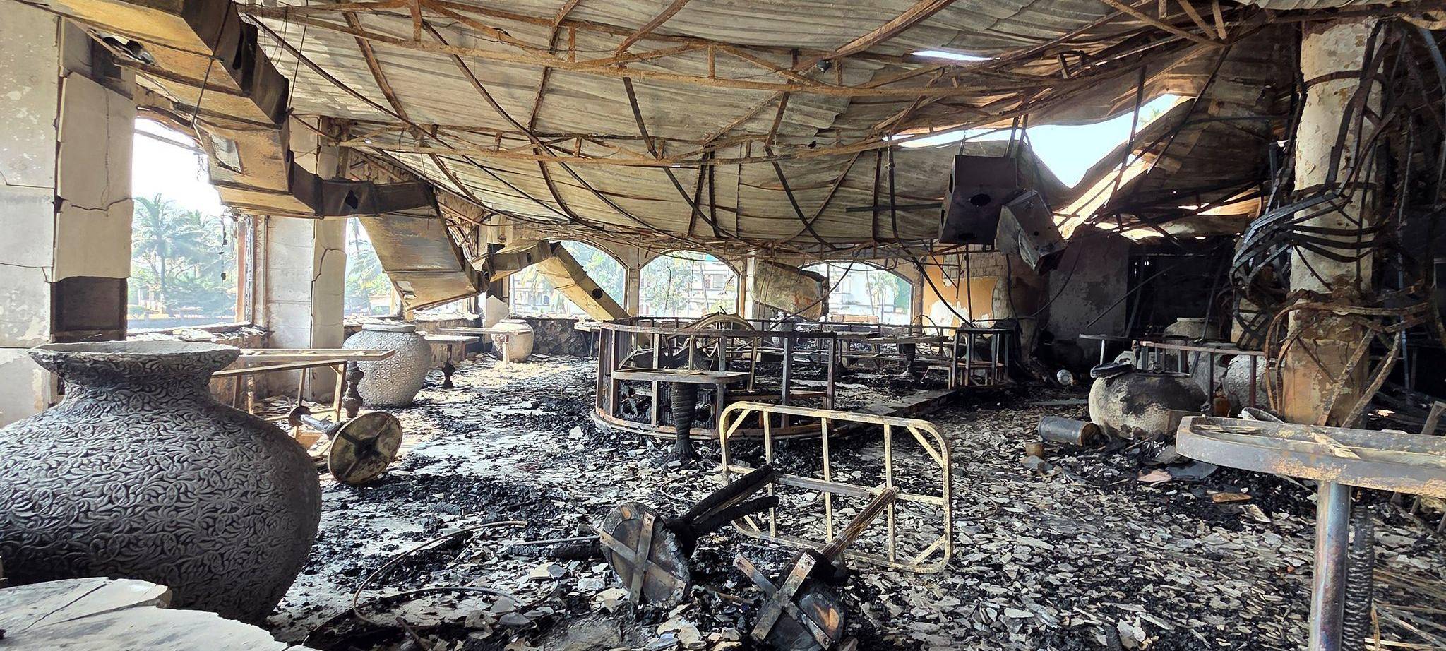 Tote bei Feuer in Club in Indien