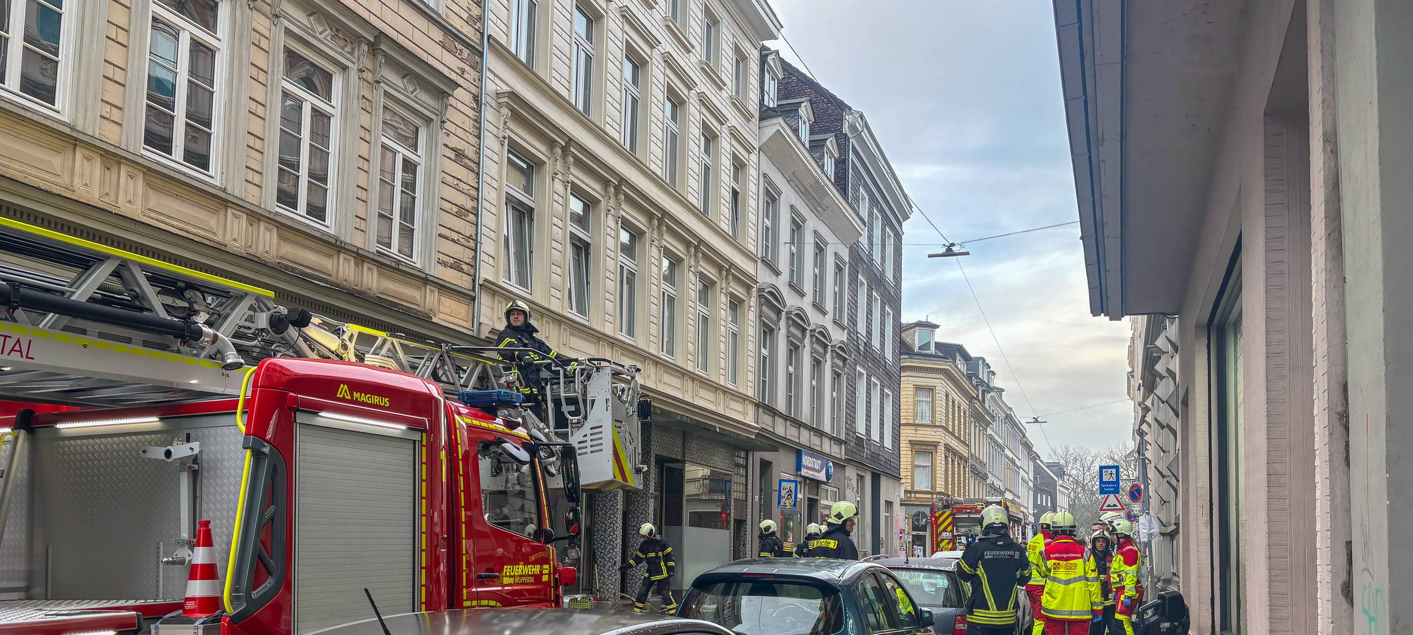 Brand an der Marienstraße