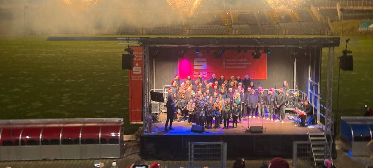 Stadionsingen-Premiere war großer Erfolg